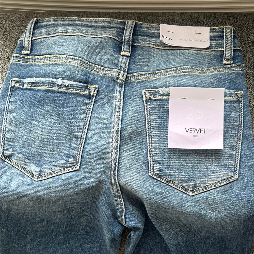 Blue super high-Rise Classic Straight
New with tags 🏷️ - Picture 2 of 4